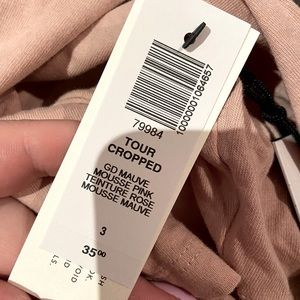 TNA COZY AF PANTS & MATCHING SHIRT IN MAUVE💝